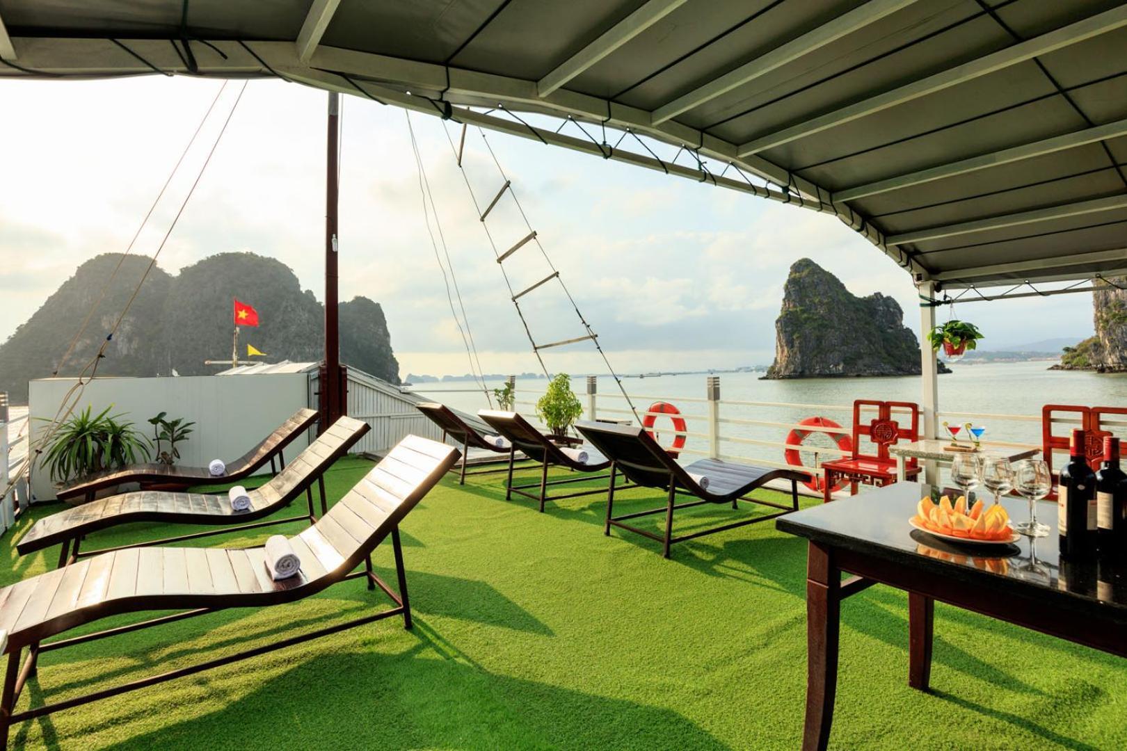 Cozy Bay Classic Cruise Hạ Long-öböl Kültér fotó