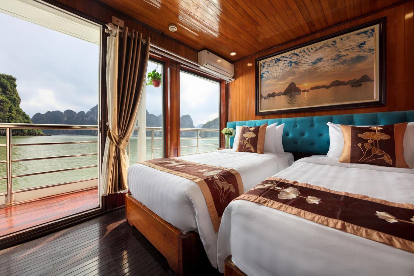 Cozy Bay Classic Cruise Hạ Long-öböl Kültér fotó